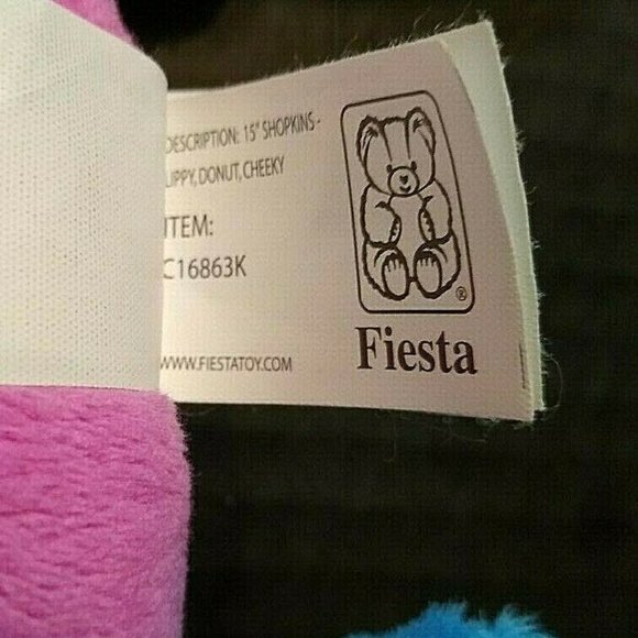 Fiesta Shopkins D’Lish Donut Pillow 11" Toy - Picture 4 of 5